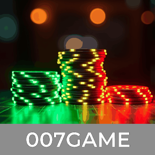 007GAME: Caça-níqueis Gigantescos, Roleta ao Vivo e Mais